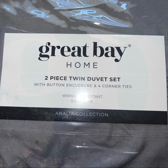 Great Bay Duvet Cover Set - Picture 2 of 7